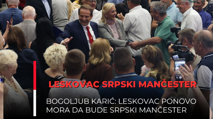Leskovac ponovo mora da bude srpski Mančester